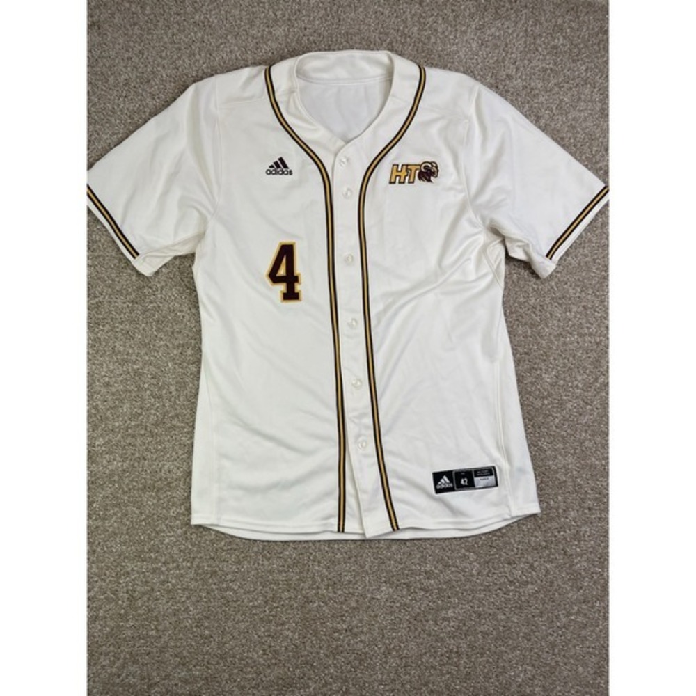 Adidas Huston-Tillotson University Jersey RAMs #4 Size 42